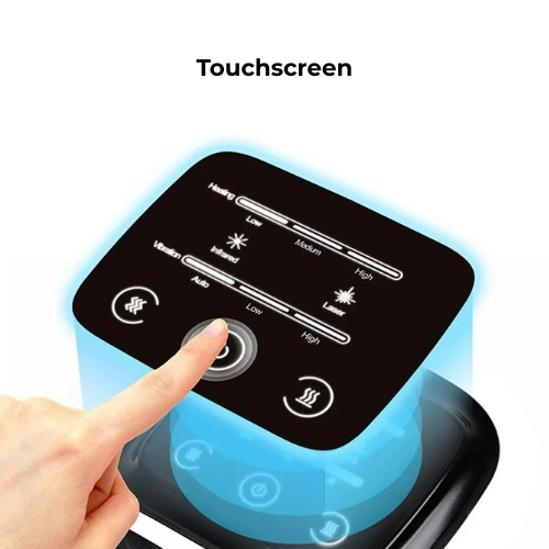 Smartes Knie-Massagegerät – Kabellos mit Wärme & Vibration