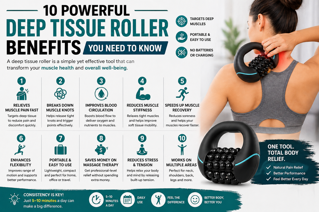 10 Powerful Deep Tissue Roller Benefits You Need to Know