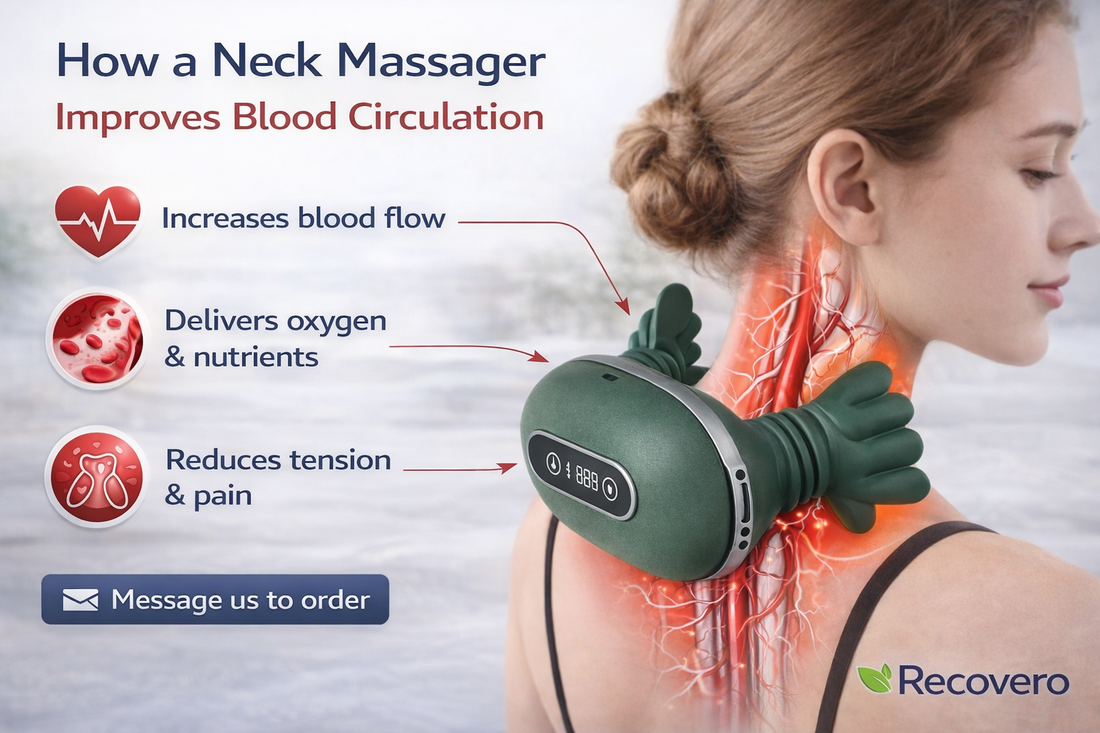 How a Neck Massager Improves Blood Circulation