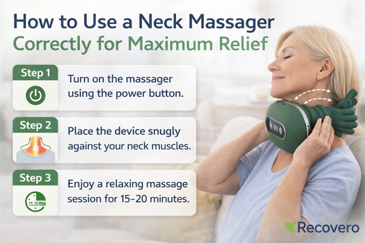 How to Use a Neck Massager Correctly for Maximum Relief