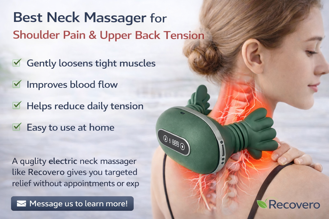 Best Neck Massager for Shoulder Pain &amp; Upper Back Tension