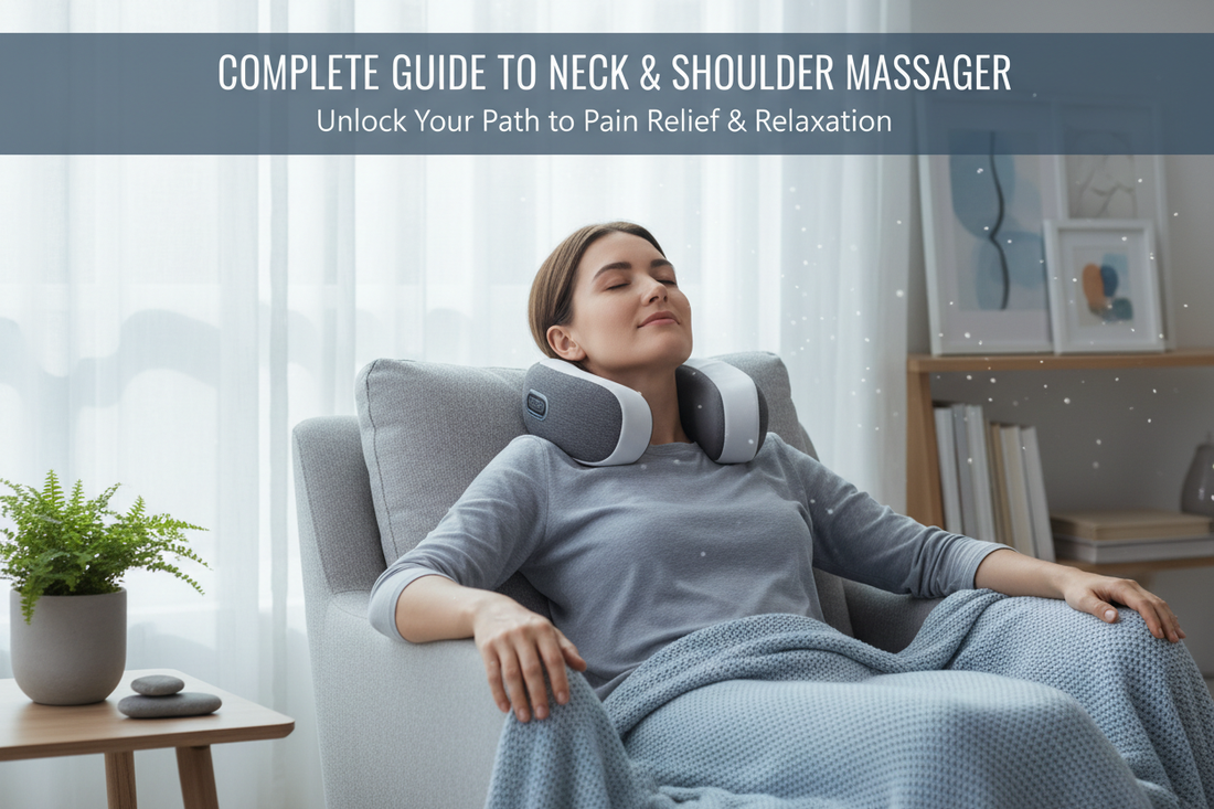 How to Use a Neck and Shoulder Massager: Complete Guide for Pain Relief