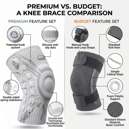 RECOVERO Pro-Athletic Knie-Bandage