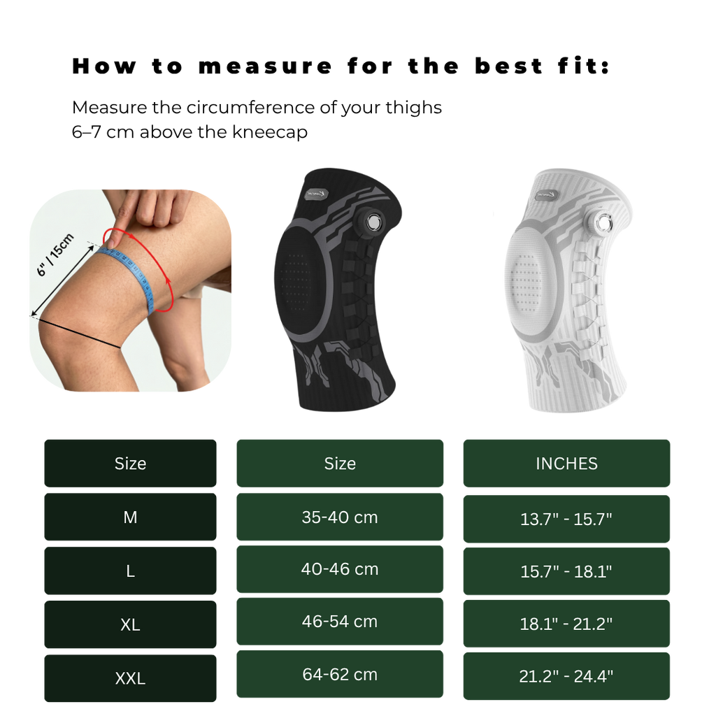 RECOVERO™ Pro-Athletic Knie-Kompressionsbandage