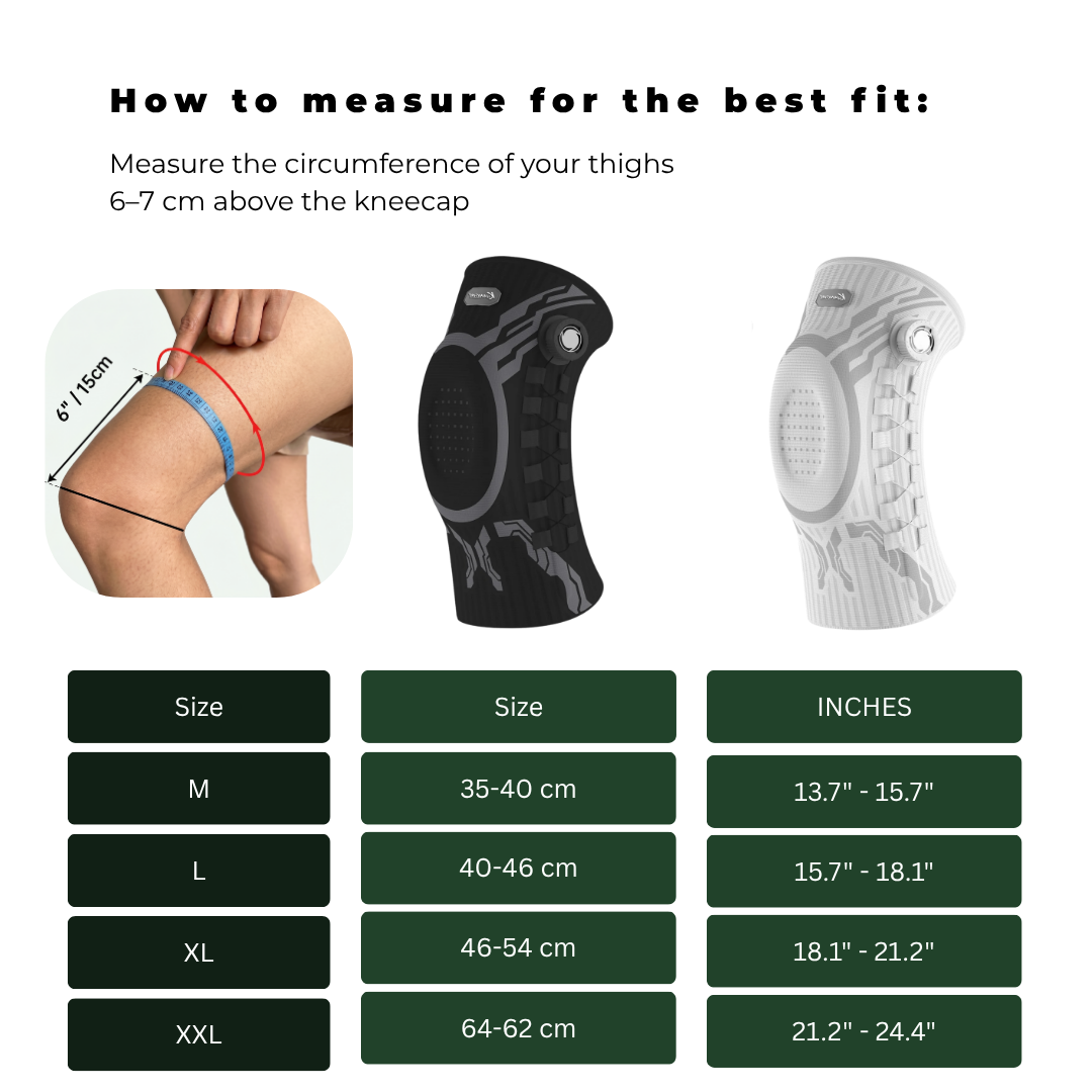 RECOVERO™ Pro-Athletic Knie-Kompressionsbandage