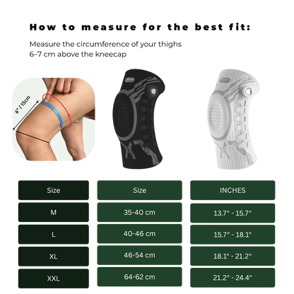 RECOVERO Pro-Athletic Knie-Bandage