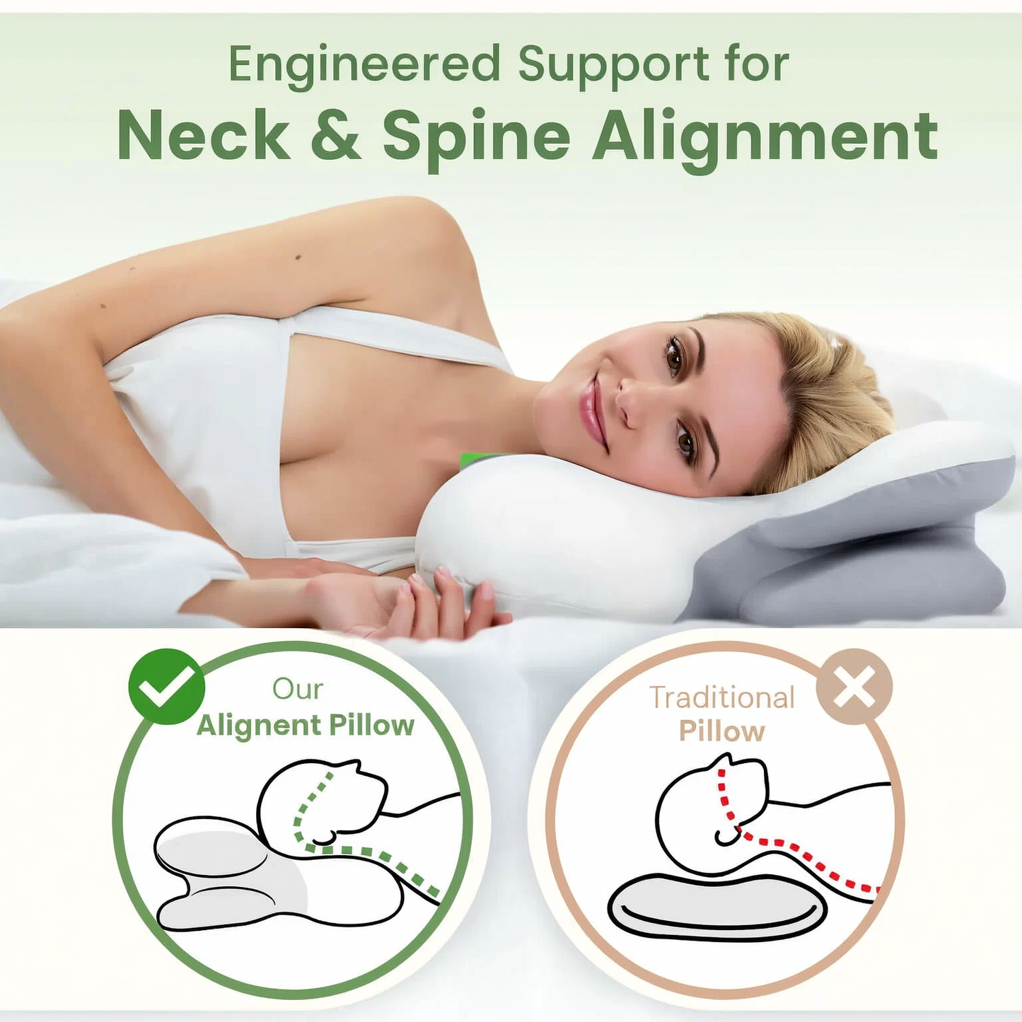 Recovero™ NeckFlow Pillow